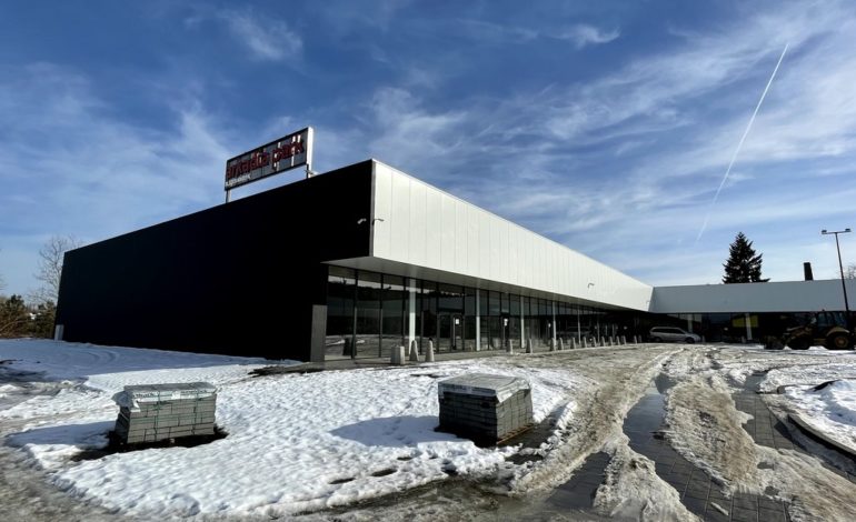 Centrum handlowe Arkadia w Lęborku. Kiedy koniec budowy?  (LISTA SKLEPÓW) (zdjęcia)