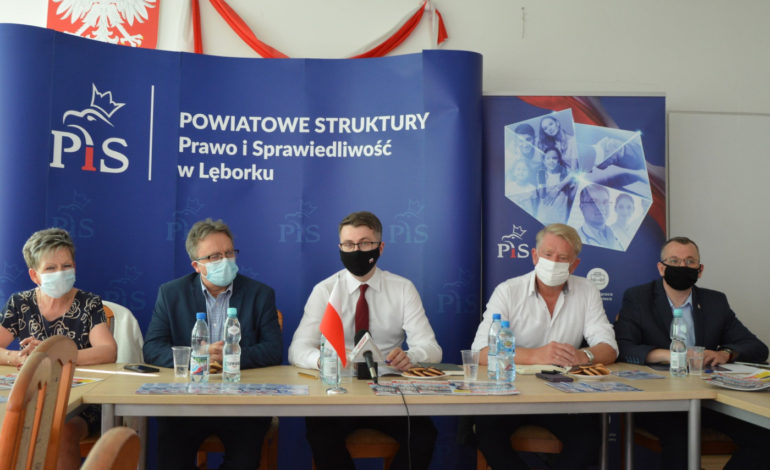 Do programu Polski Ład przekonywał lęborczan Piotr Müller