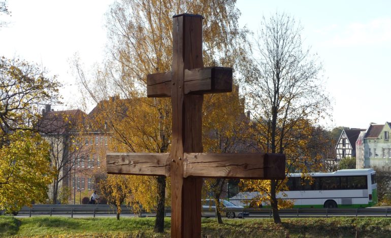 W Lęborku powstaje cerkiew greckokatolicka. Na miejscu stoi już krzyż