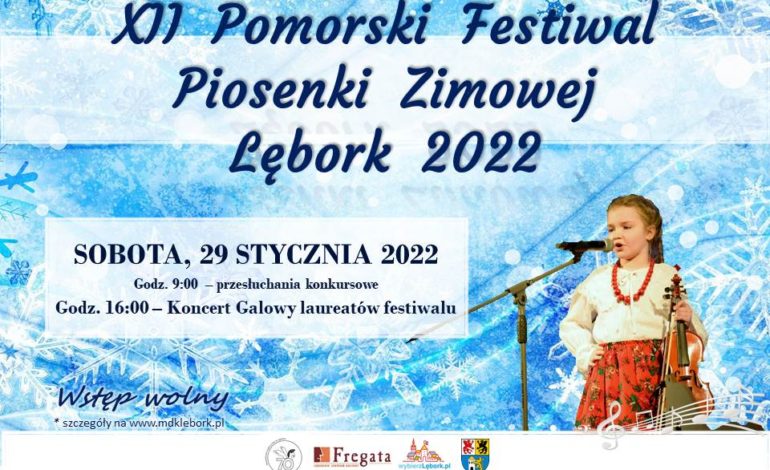 XII Pomorski Festiwal Piosenki Zimowej 2022 w Lęborku