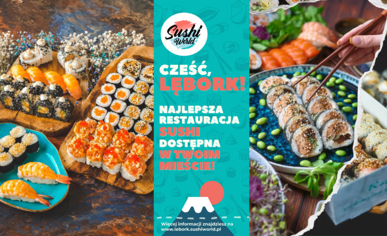 Sushi z jednej z najlepszych sieci restauracyjnej w Polsce znajduje się w Lęborku
