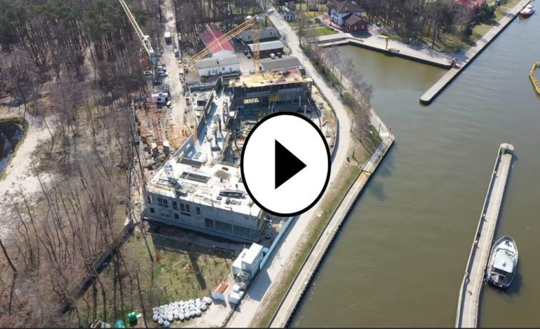 [FILM] II etap budowy ogromnego muzeum „morskiego” w Łebie