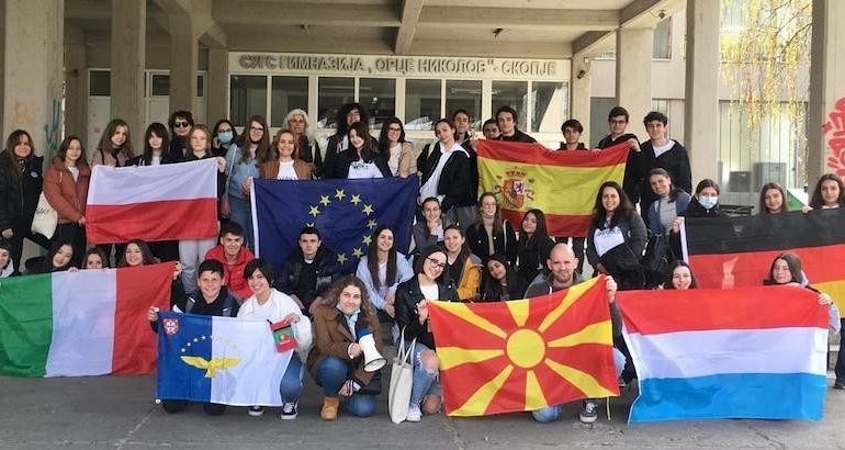 Uczniowie SP1 w ramach Erasmusa odwiedzili Macedonię Północną