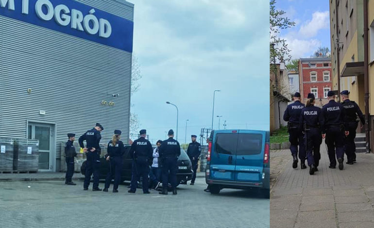 Dodatkowe patrole policji w Lęborku – odbywają się praktyki