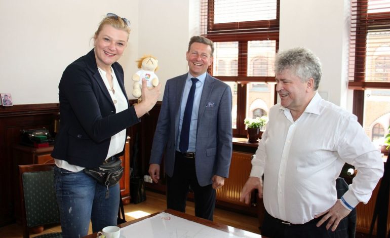 Mistrzyni Europy Małgorzata Glinka-Mogentale odwiedziła Lębork