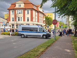 Policyjne zabezpieczenie XX biegu ulicznego ŚW. Jakuba