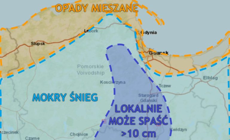 Ostrzeżenia meteorologiczne dla Kaszub i Wybrzeża Słowińskiego…