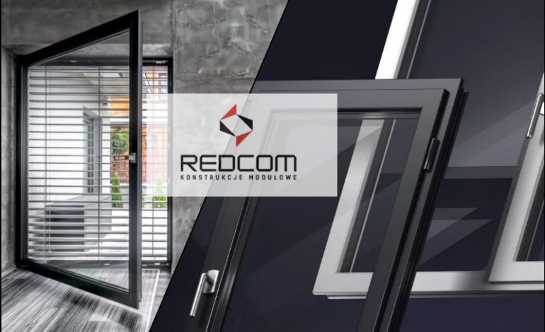 Okienna i drzwiowa stolarka aluminiowa prosto od REDCOM!
