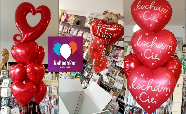 Balonowe dekoracje Walentynkowe – BalloonBar w Lęborku!