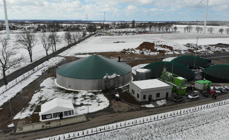 Biogazownia we Wrześciu już działa