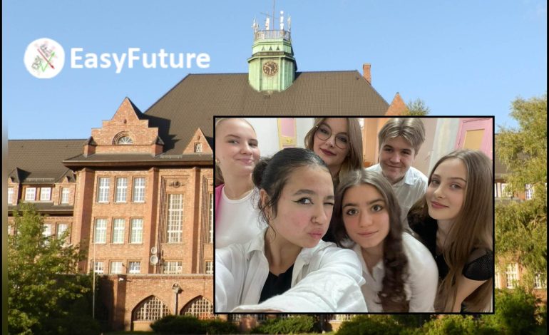 Projekt „Easy Future” stworzony przez szóstkę uczniów I LO w Lęborku.