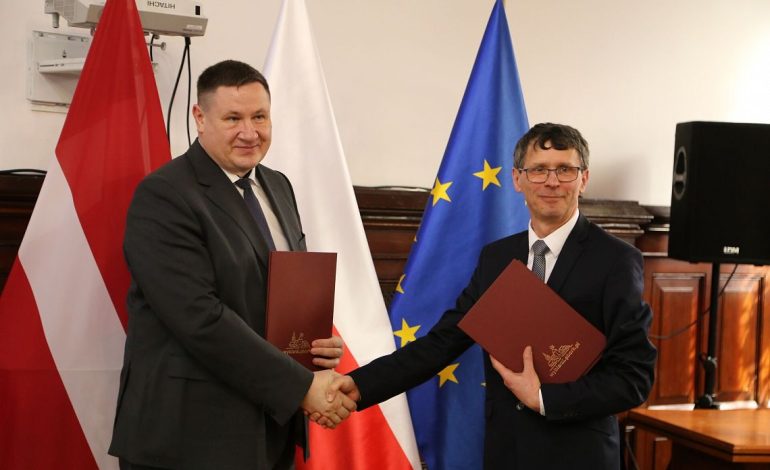 Miasto Lębork podpisało umowę z Łotwą