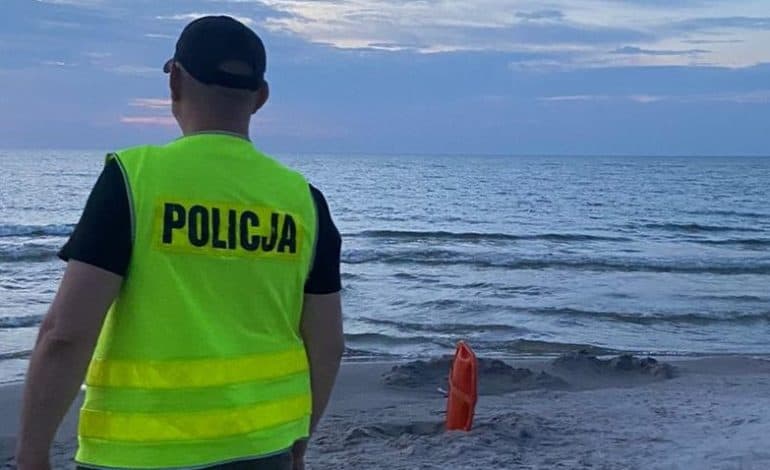  Po tragedii w Łebie policja apeluje o rozwagę i rozsądek nad wodą