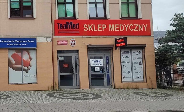 TeaMed Sklep Medyczny w Lęborku – sprzęt medyczny i rehabilitacyjny 