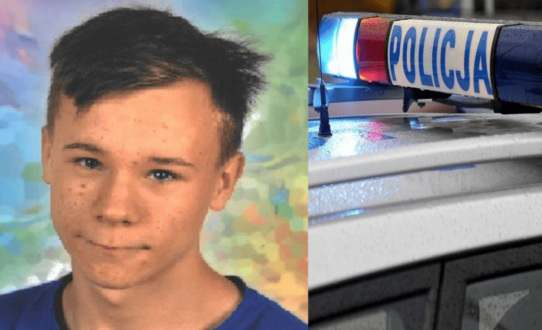  Policja poszukuje 16-letniego Krystiana