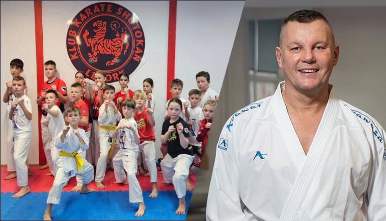  Piotr Pobłocki- Od ponad 30 lat trenuje karateków
