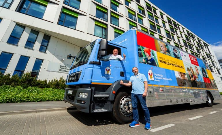  Ambulans Fundacji Ronalda McDonalda przyjedzie do Lęborka